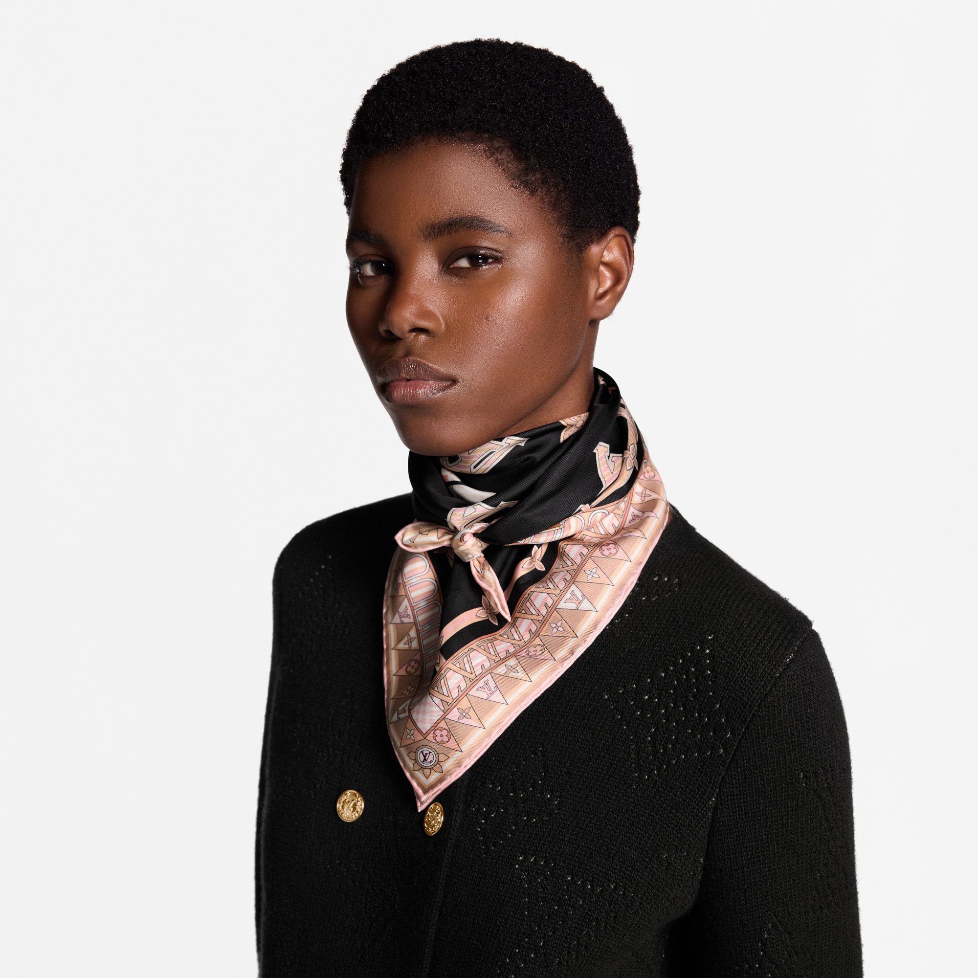 Square 70x70 - Women - Luxury Silk Squares and Bandeaus | LOUIS